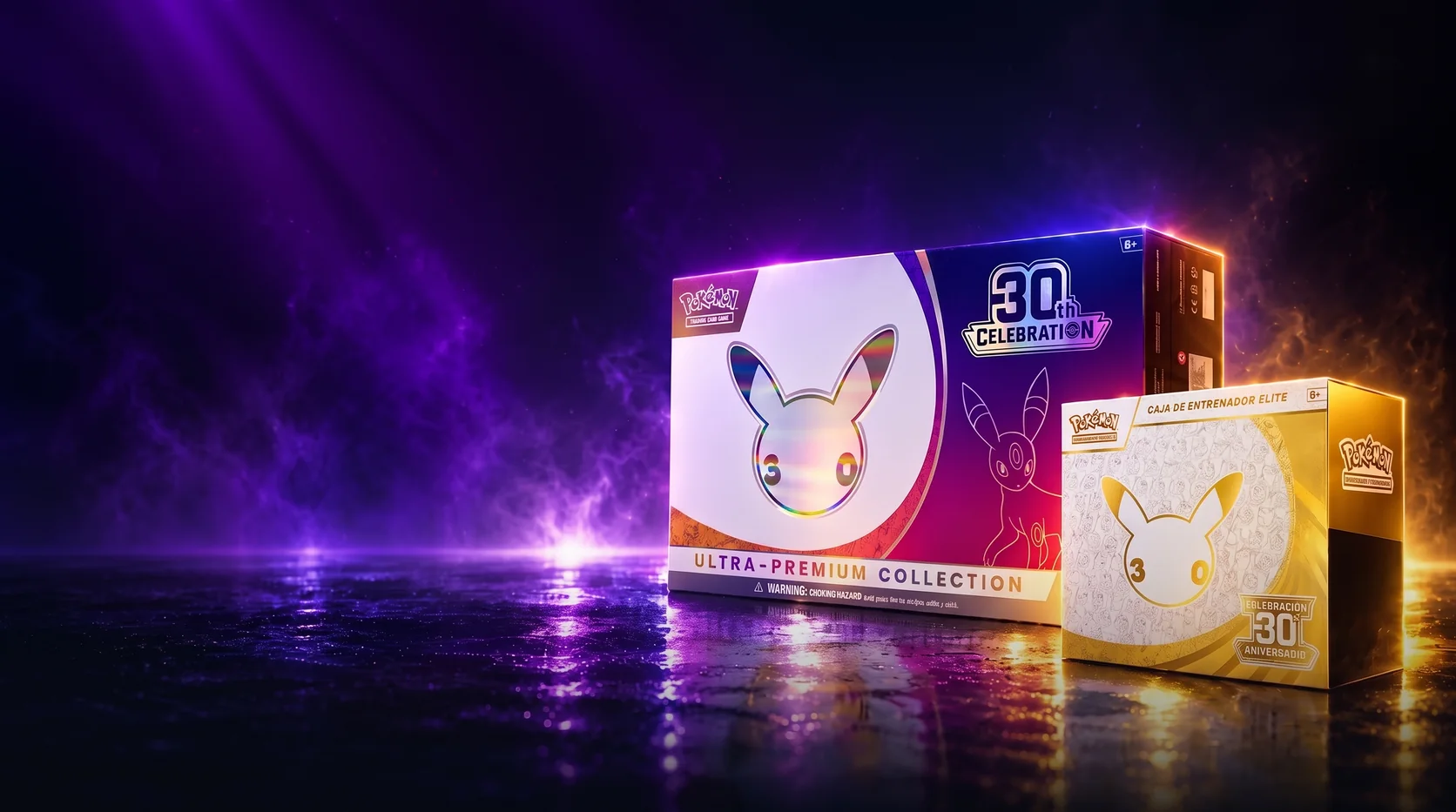 Cartas Pokémon TCG, Mystery Packs y Cajas de Entrenador