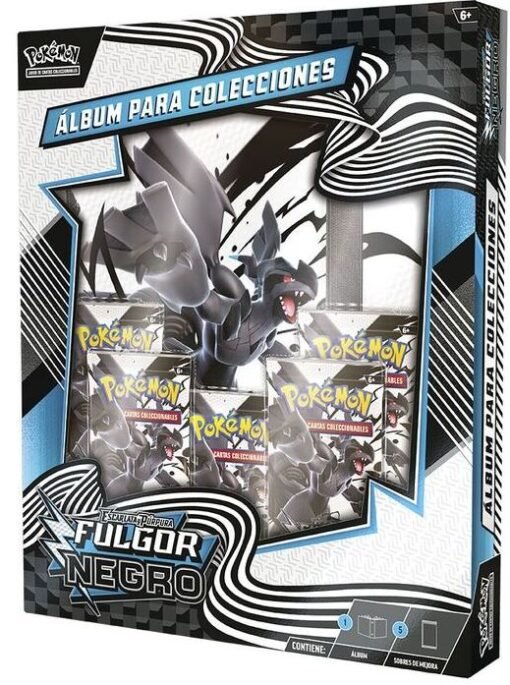 Caja con Album Fulgor Negro
