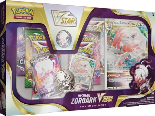 Caja de coleccion premium de zoroark de hisui Vastro (ESPAÑOL)