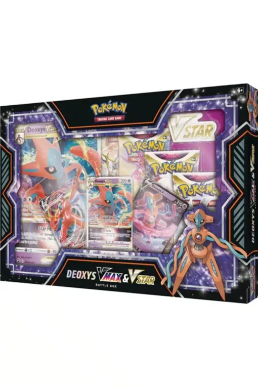 Caja de coleccion especial Deoxys Vmax y Vstar