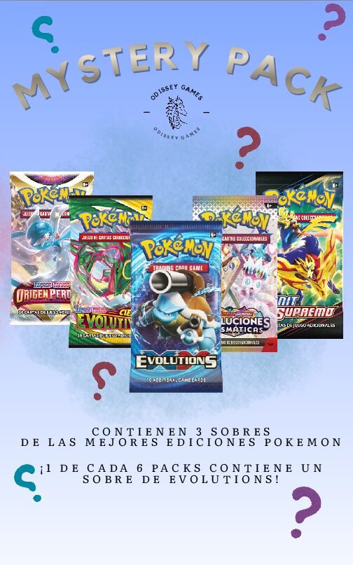 MISTERY PACK EVOLUTIONS