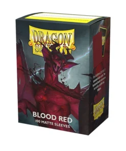 Fundas Standard Matte Simurag Rojo (100 fundas) Dragon Shield