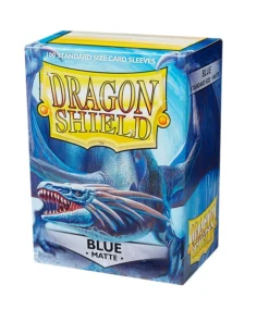 Fundas Standard Matte Azul (100 fundas) Dragon Shield.