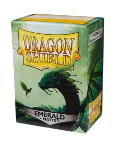 Fundas Standard Matte Verde Esmeralda (100 fundas) Dragon Shield.