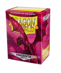 Fundas Standard Matte Magenta (100 fundas) Dragon Shield.