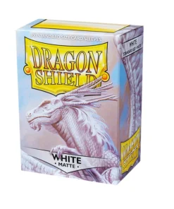 Fundas Standard Matte Blanco (100 fundas) Dragon Shield.