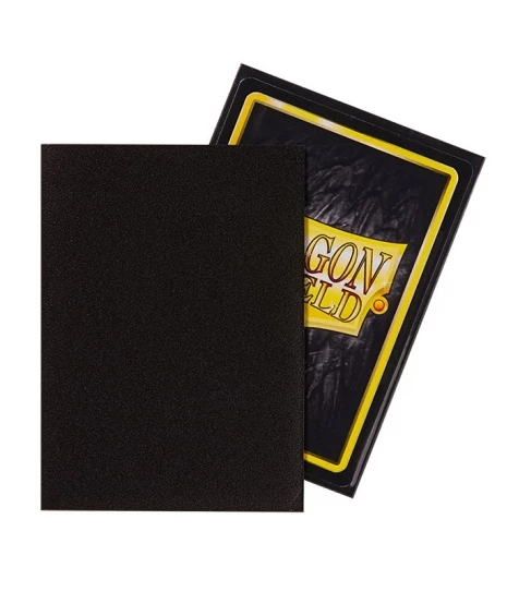 Fundas Standard Matte Negro (100 fundas) Dragon Shield - Imagen 2