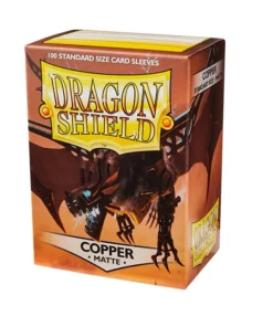 Fundas Standard Matte Cobre (100 fundas) Dragon Shield.
