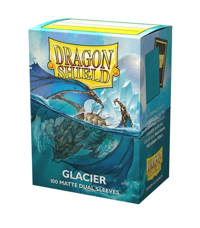 Fundas Standard Dual Matte Glacier Miniom (100 fundas) Dragon Shield