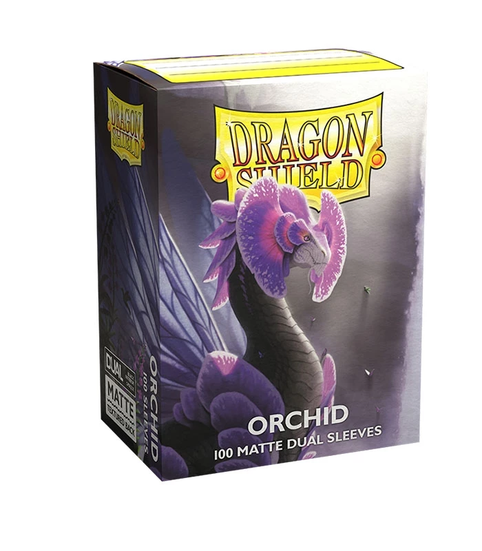 Fundas Standard Dual Matte Orchid Emme Morado (100 fundas) Dragon Shield.