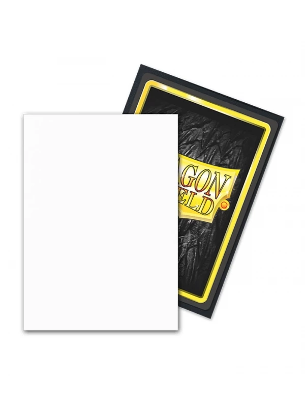 Fundas Standard Dual Matte Snow Nirin Blanco (100 fundas) Dragon Shield - Imagen 2