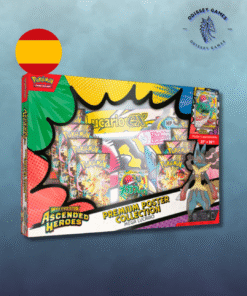 Caja de coleccion premium poster Mega Lucario ex / Mega gardevoir ex