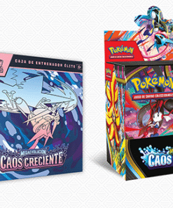 PACK BOOSTER BOX + CAJA DE ENTRENADOR CAOS CRECIENTE