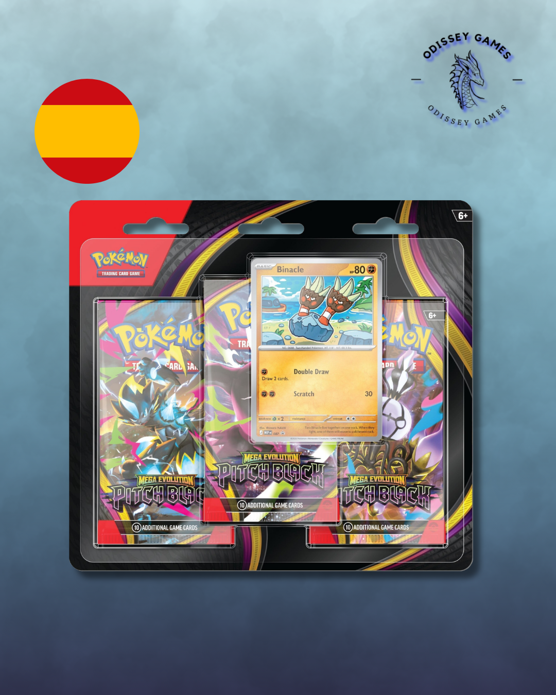 BLISTER 3 SOBRES OSCURIDAD ABSOLUTA